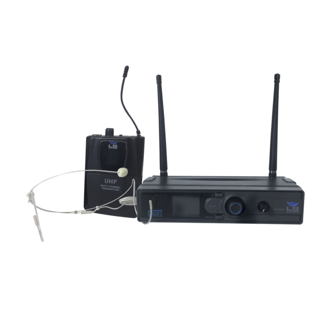 SISTEMA INALAMBRICO LS SYSTEMS LS602VH VF DIADEMA DOBLE