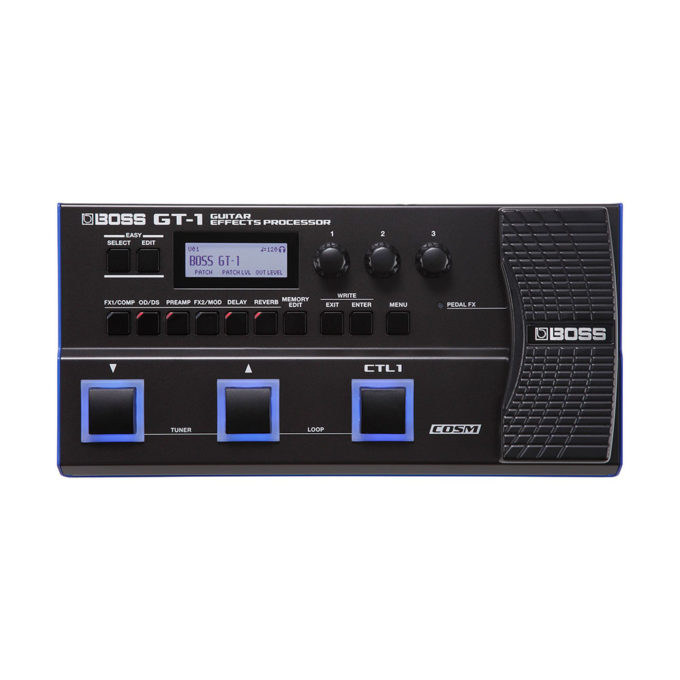 PROCESADOR EFECTOS GUITARRA BOSS GT1 CON ADAPTADOR PSA-120