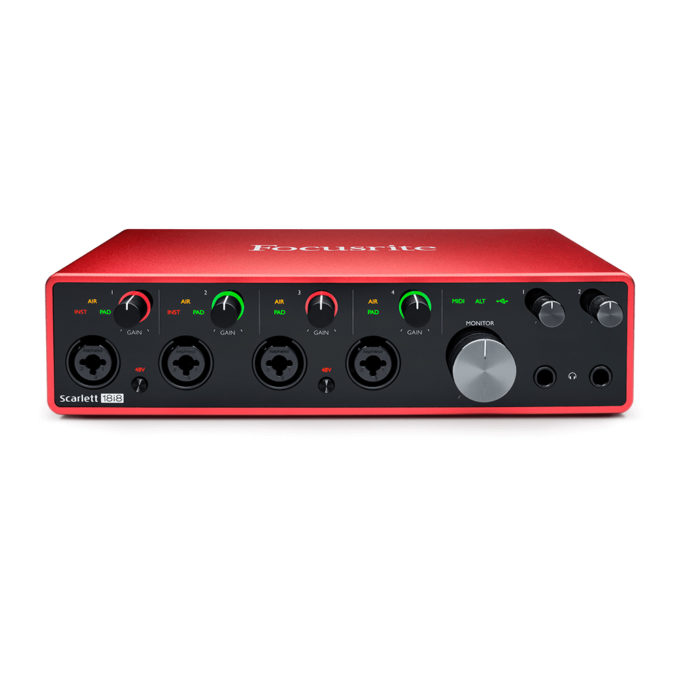 INTERFACE GRABACION USB FOCUSRITE SCARLETT 1818 G3
