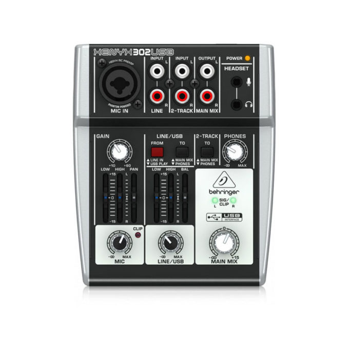 MEZCLADORA BEHRINGER 302USB XENYX