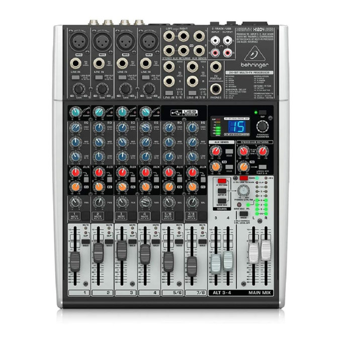 MEZCLADORA BEHRINGER X1204USB XENYX