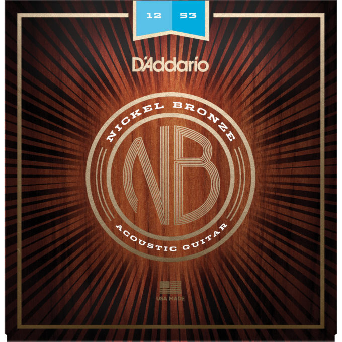 JUEGO GUITARRA ELECTROACUSTICA D ADDARIO NB1253