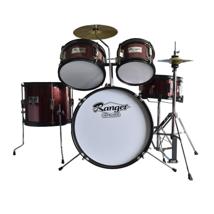 BATERIA RANGER INTRUDER NIÑO RD 005 SPARKLY RED