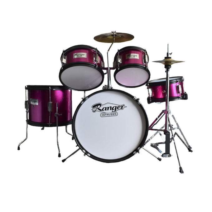 BATERIA RANGER INTRUDER NIÑO PK 001 METALLIC PINK