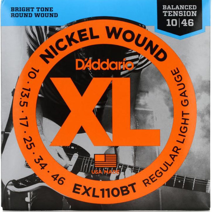 JUEGO GUITARRA ELECTRICA D ADDARIO EXL110 .10 BT