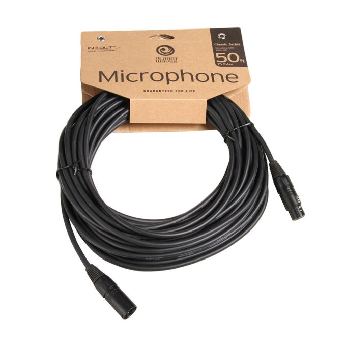 CABLE MICROFONO PLANET WAVES PWCMIC50 NI