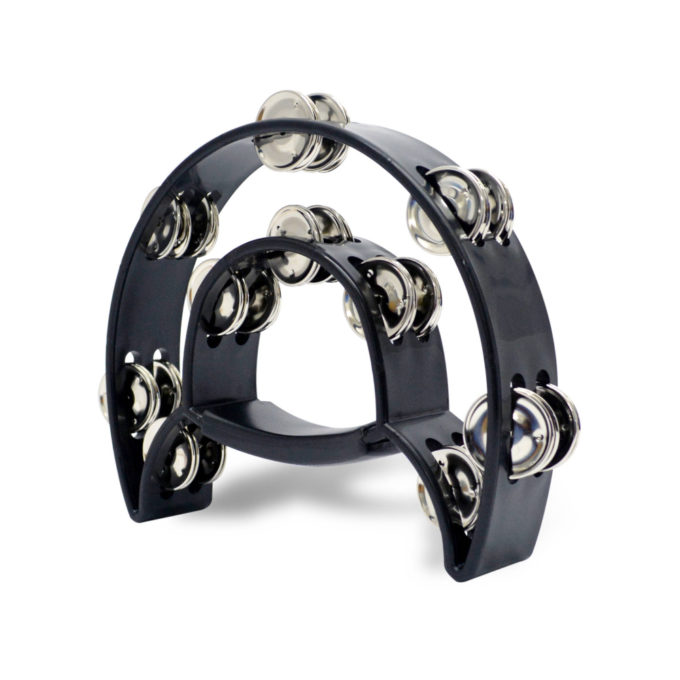 PANDERETA PLASTICA MP DOBLE RING MP486 NI