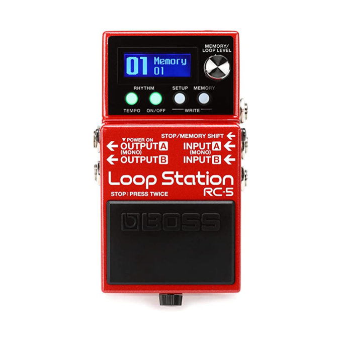 PEDAL GUITARRA BOSS RC5 NI