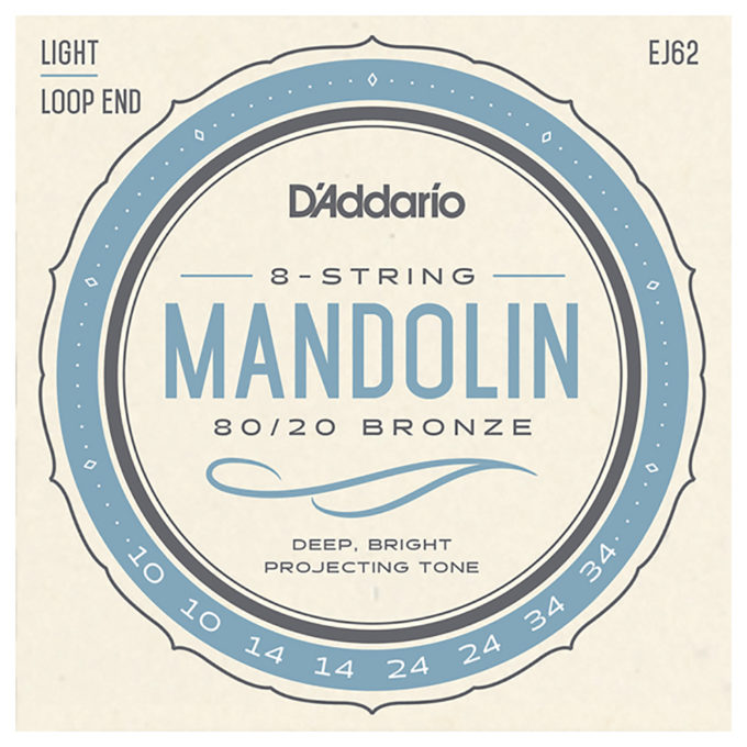 JUEGO CUERDA MANDOLINA D ADDARIO EJ62 NI