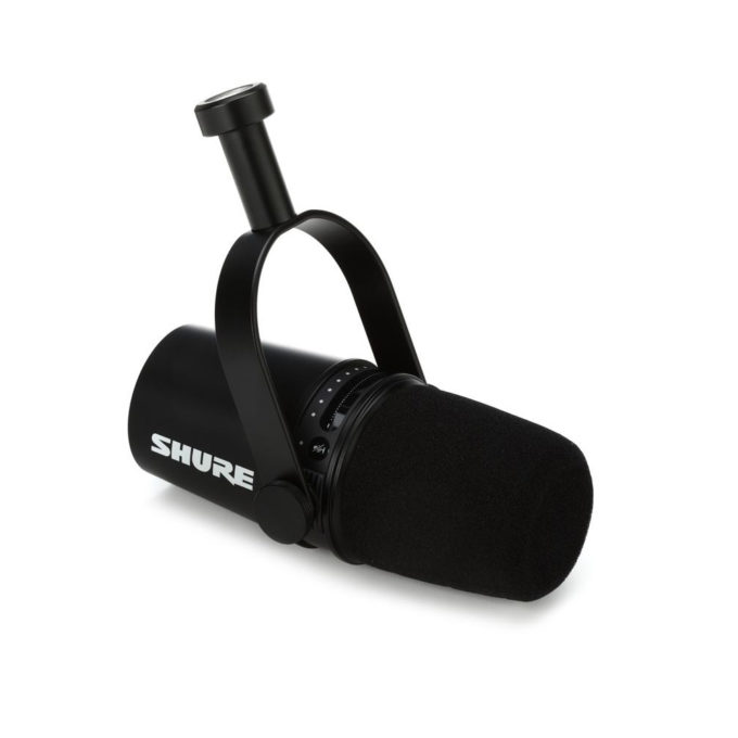 MICROFONO PARA PODCAST SHURE MV7 K NI