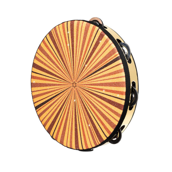 PANDERO KAIROS LINEA CLASICA DELUXE RADIANTE GOLD ULTRABRILLANTE 8.5 1F