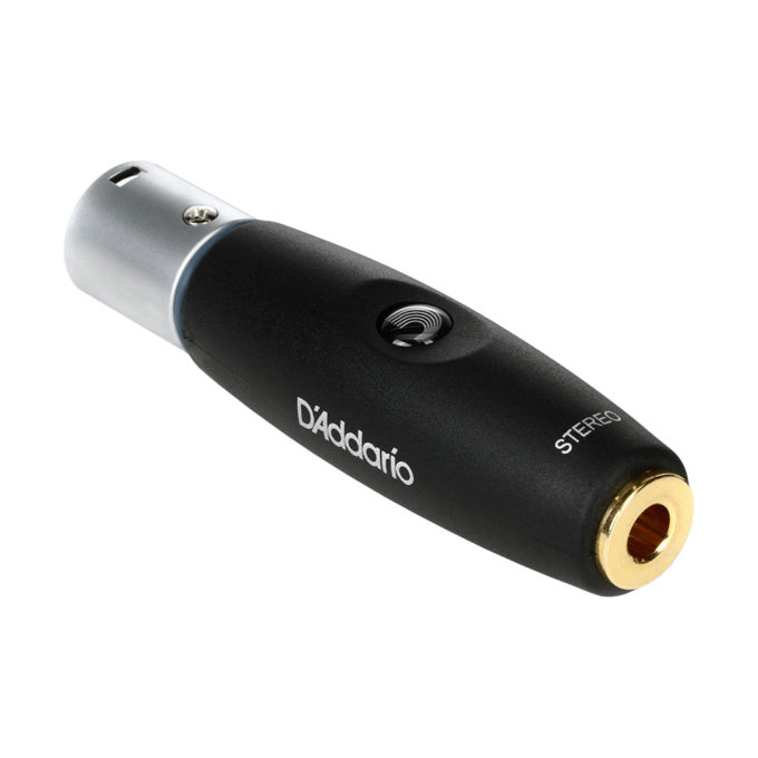 ADAPTADOR PLANET WAVES XLR M 1/4 H PWP047Z NI