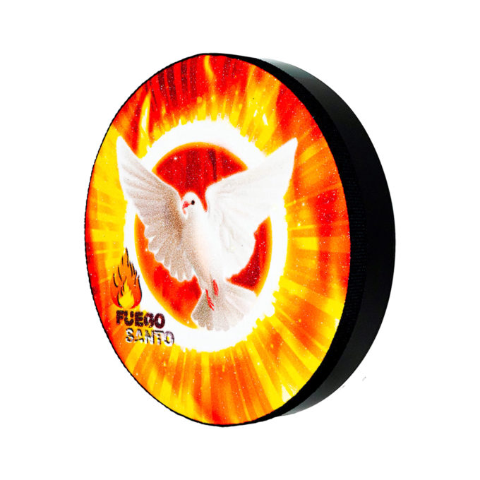 PANDERO KAIROS EVOLUTION X1 FUEGO SANTO 8.5 ULTRABRILLANTE