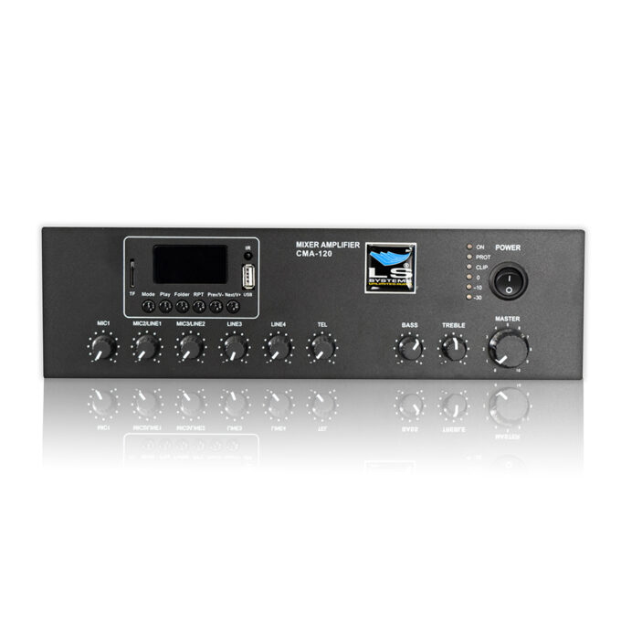 MIXER AMPLIFICADOR COMPACTO LS SYSTEMS CMA 120 MP3
