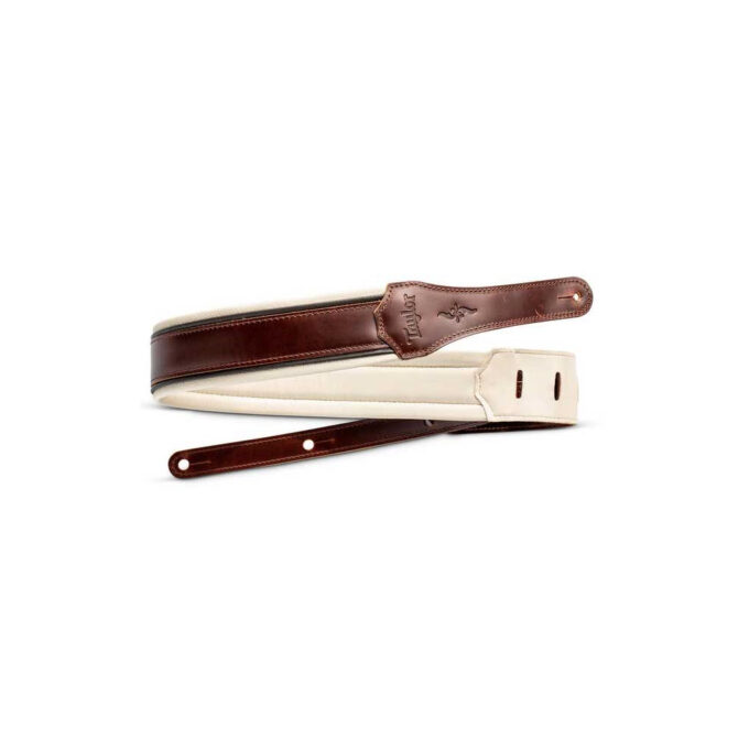 CINCHO GUITARRA TAYLOR RENAISSANCE 4106 25 CUERO BLANCO