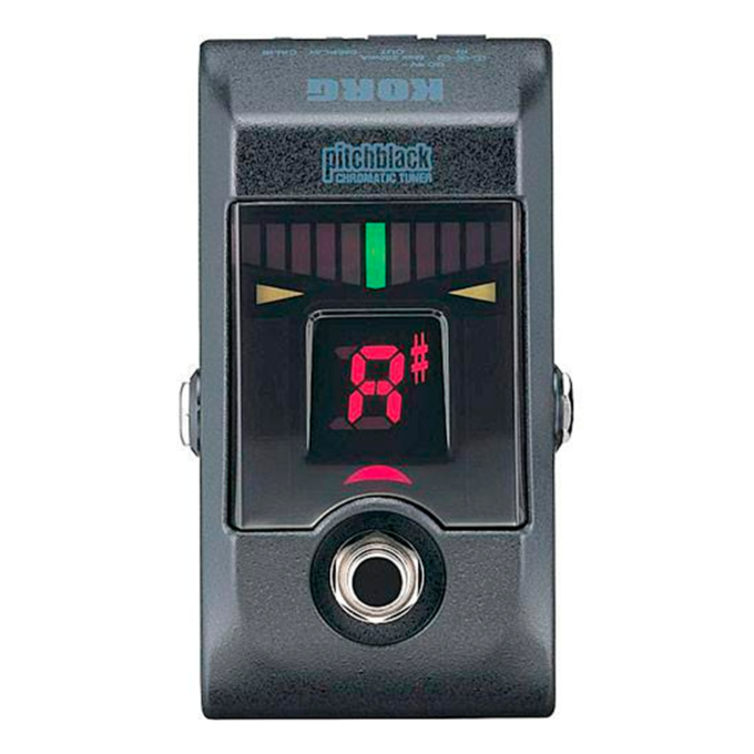 AFINADOR CROMATICO DE PEDAL PARA GUITARRA KORG PB-01 PITCHBLACK