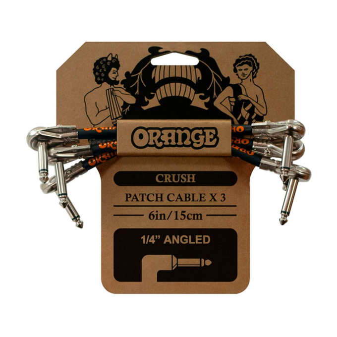 CABLE INSTRUMENTO ORANGE CA038 PACK 3 CABLES