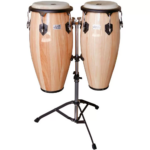 SET 2 CONGAS TOCA 2800N PS WD NAT 10  11